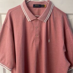 Polo by Ralph Lauren Custom Slim Fit Stretch Mesh Polo Shirt men’s size 2XL tall